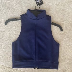 Y&R Mock Top Crop Top